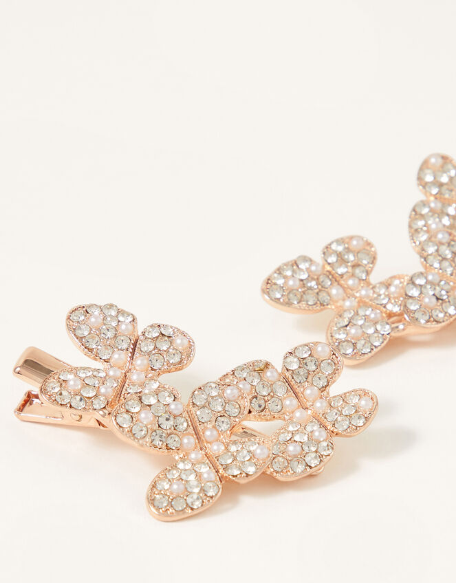Cascading Butterfly Hair Clips, , large