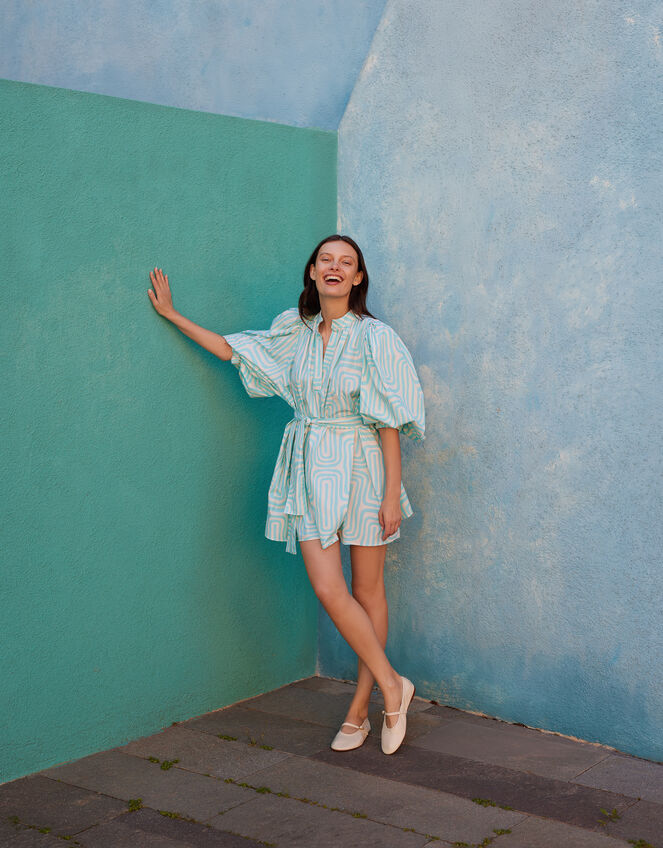 Sundress Inaya Shirt Dress, White (WHITE), large