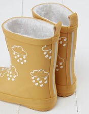 Grass and Air Colour-Revealing Wellies, Yellow (OCHRE), large
