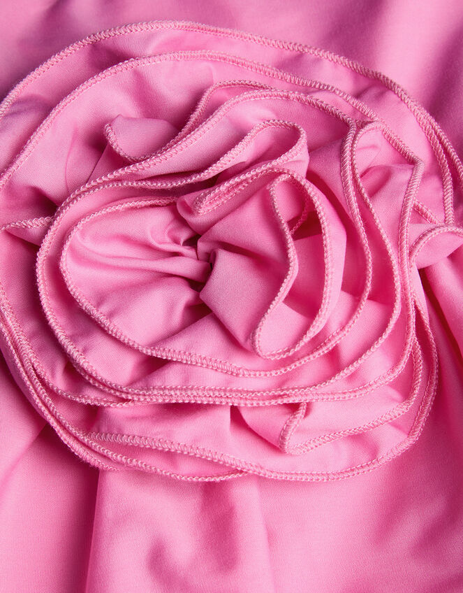 Strappy Corsage Party Dress, Pink (PINK), large