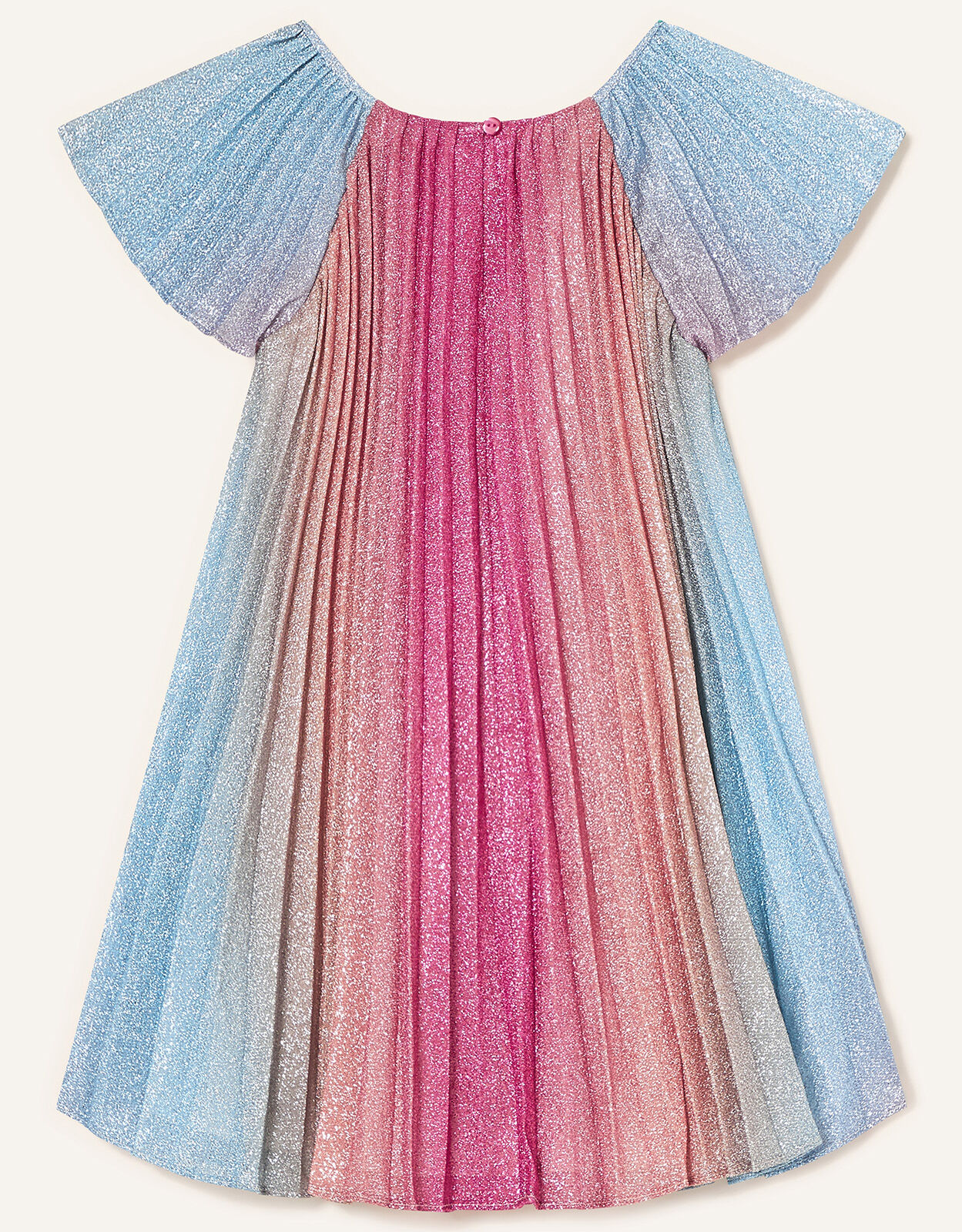 Pleated rainbow dress online
