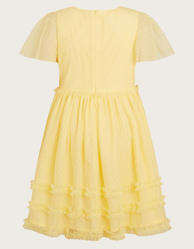 Buttercup Dobby Dress, Yellow (YELLOW), large