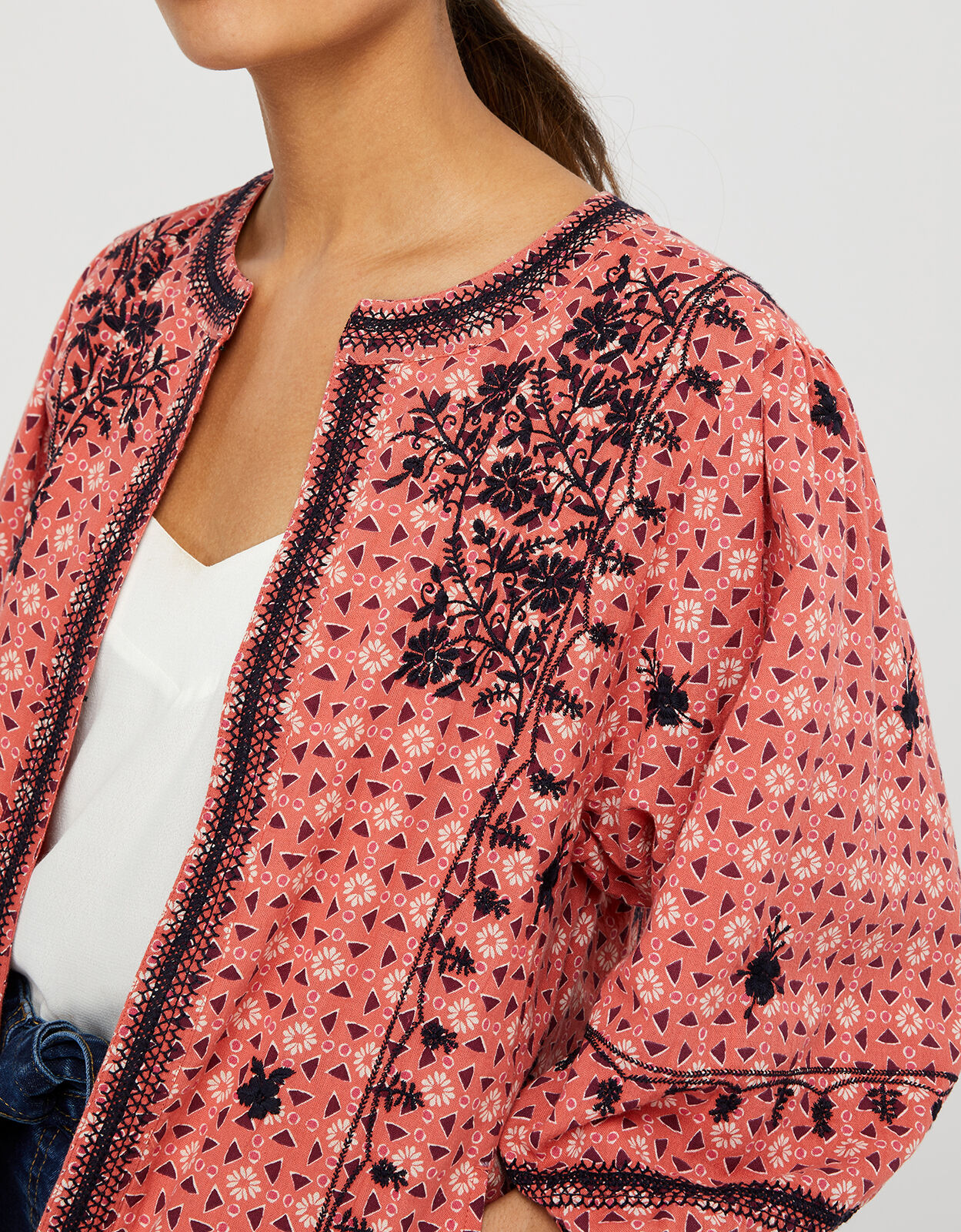 Monsoon cheap orange jacket