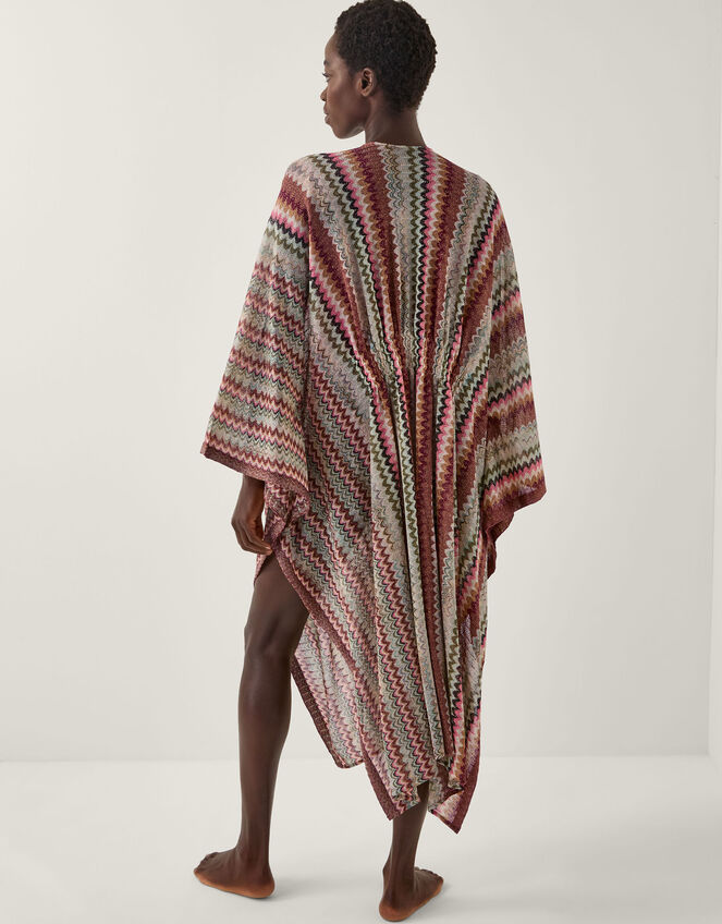 Ava Zig Zag Beach Cover Up, , large