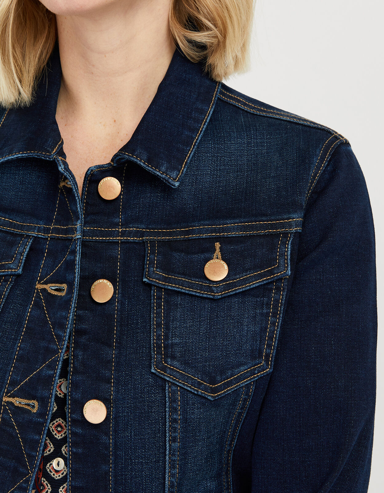 Monsoon dani denim jacket online