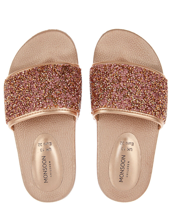 Demi Gem Sliders, Gold (ROSE GOLD), large