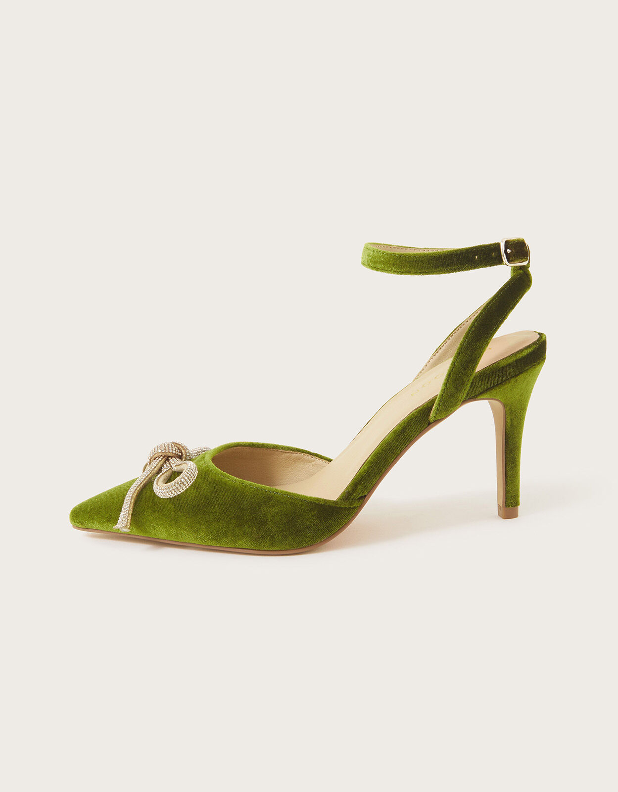 Pointed Toe Heels Green