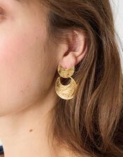 East Luna Wave Mini O Earrings, , large