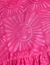 Sun Print Frilly Top, Pink (PINK), large