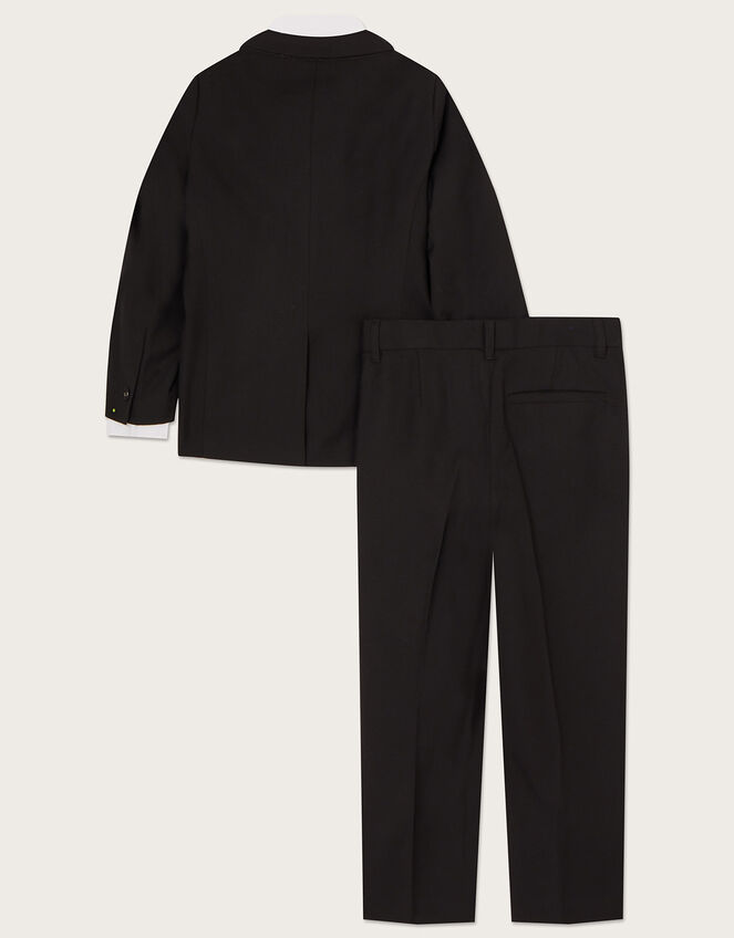 Benjamin 4-Piece Tuxedo Suit, Black (BLACK), large
