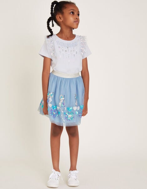 Sequin Bow Skirt, Multi (MULTI), large