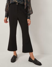 Blake Crop Flare Pants, Black (BLACK), large