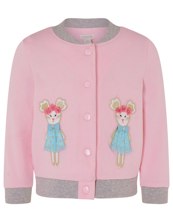 Baby Bunny Bomber Jacket, Pink (PINK), large