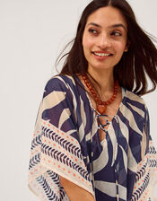 Paloma Print Mini Kaftan, , large