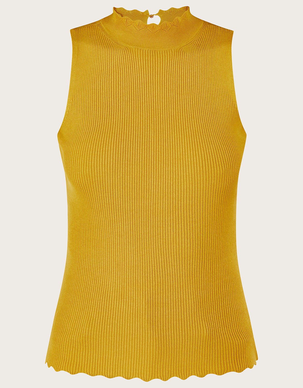 Mustard yellow tank sale
