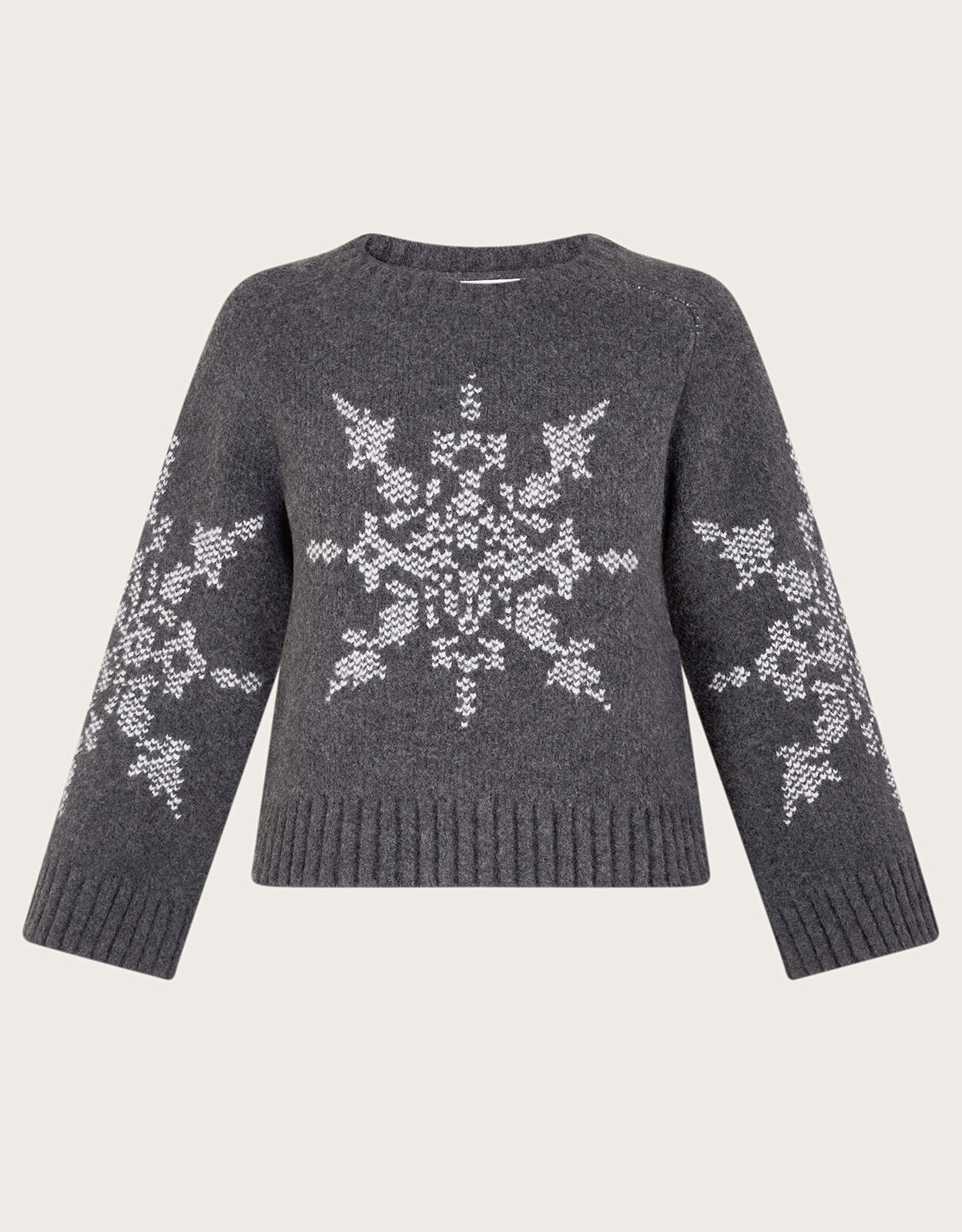 White snowflake jumper hotsell