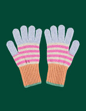 Catherine Tough Kids' Stripe Gloves, , large