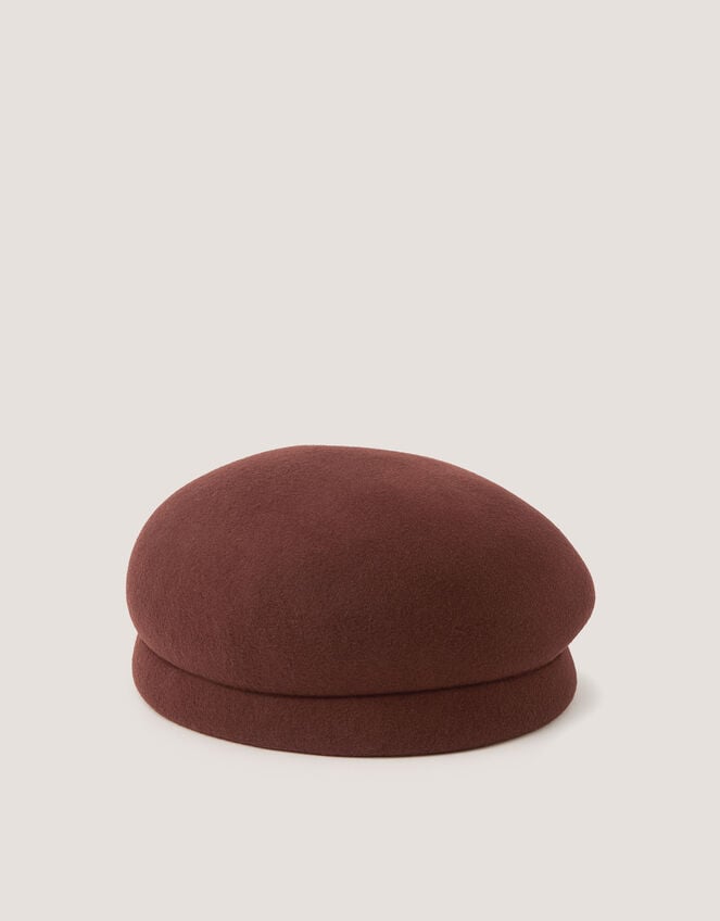 Bria Wool Beret Hat, , large
