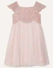 Baby Estella Dress, Pink (PINK), large