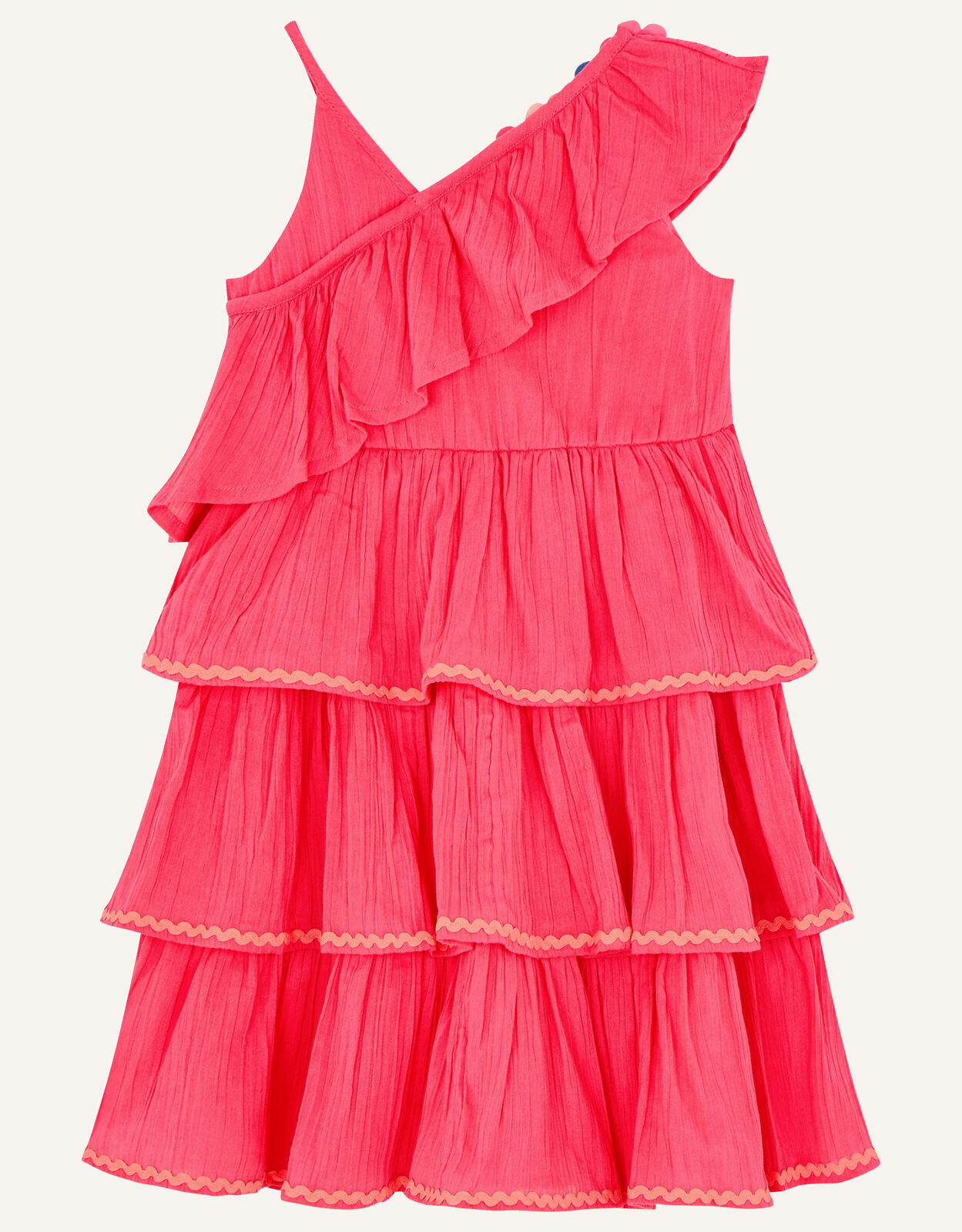 Flower frill dress clearance