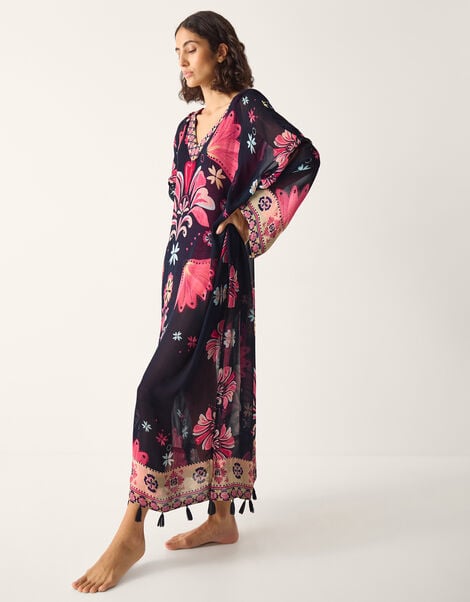 Abbie Floral Print Kaftan, , large