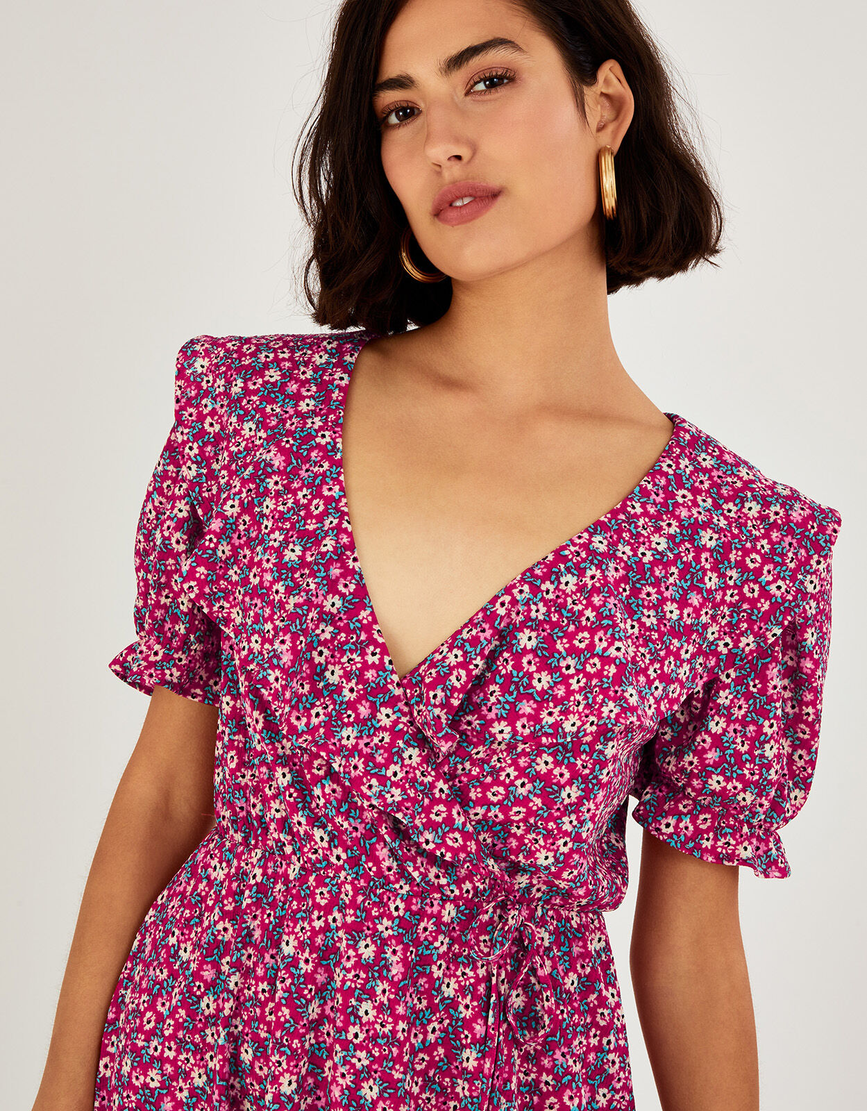 Monsoon outlet ditsy dress