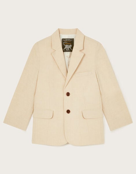 Smart Pocket Detail Blazer, Natural (STONE), large