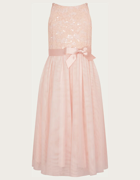 Lacey Sequin Truth Maxi Dress, Pink (PINK), large