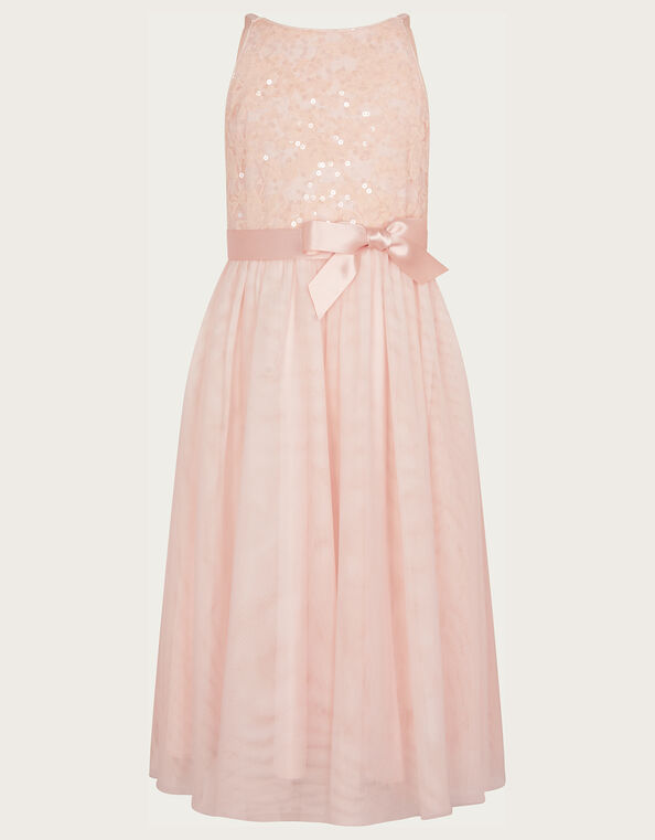 Lacey Sequin Truth Maxi Dress, Pink (PINK), large