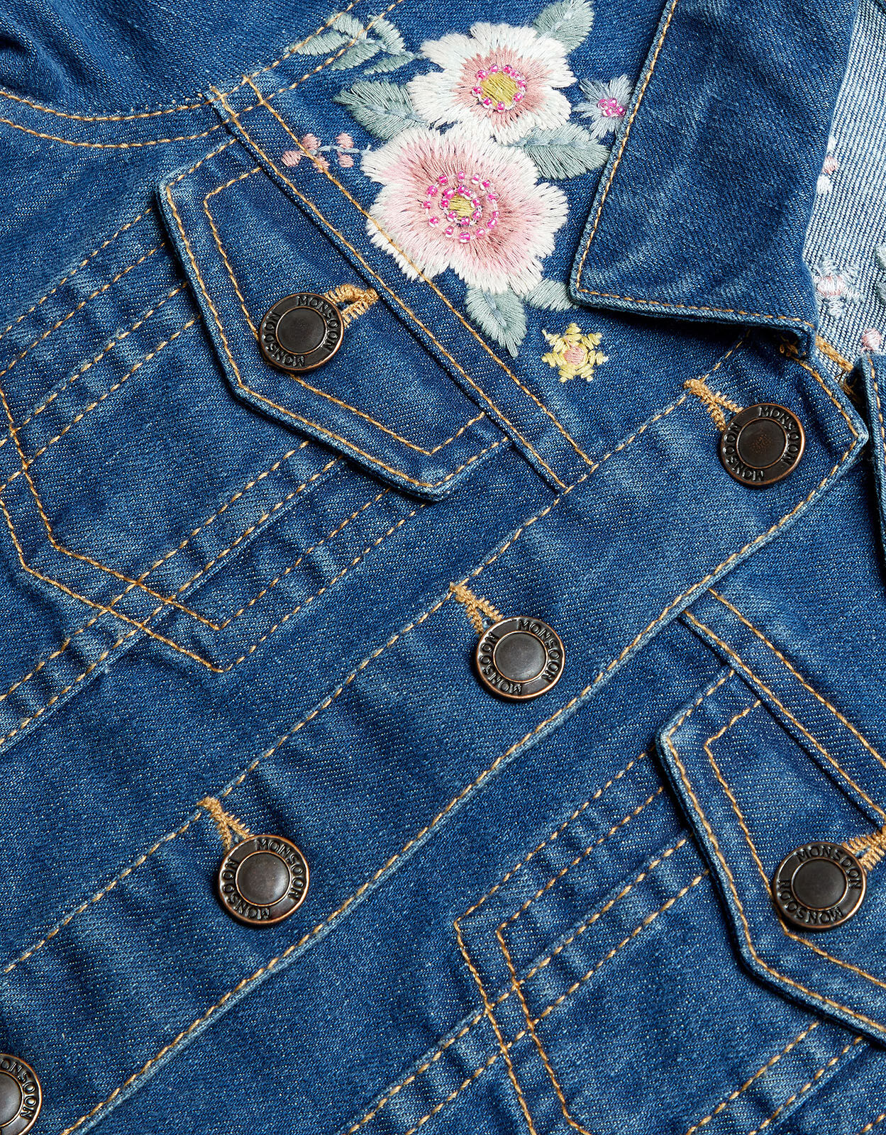 Monsoon ladies on sale denim jacket