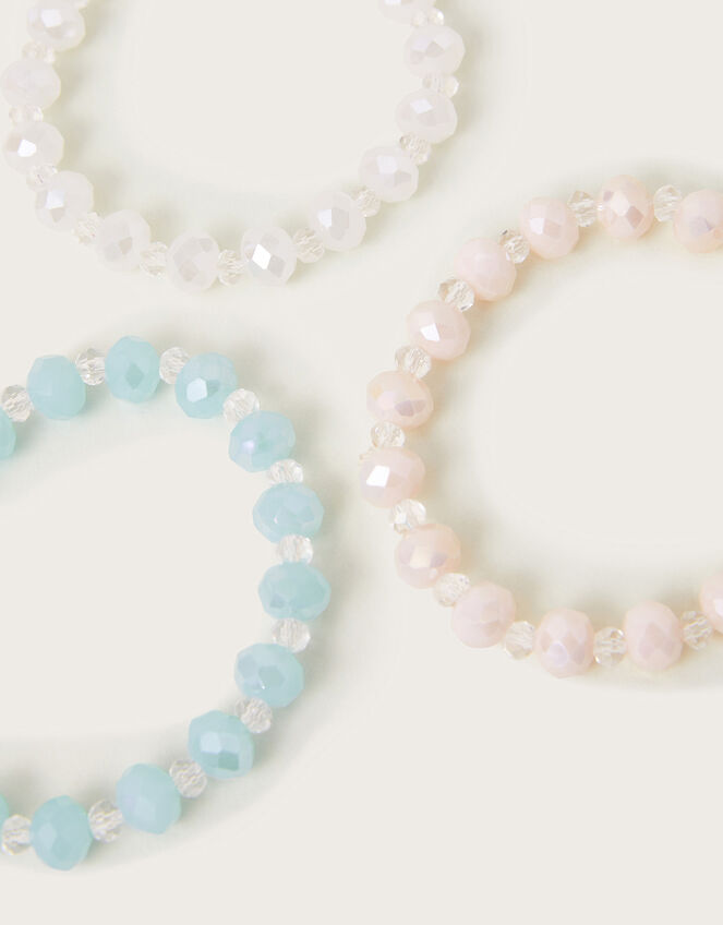 3-Pack Sparkle Beaded Bracelets, , large