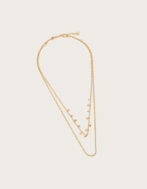 Simple Layered Necklace, , large