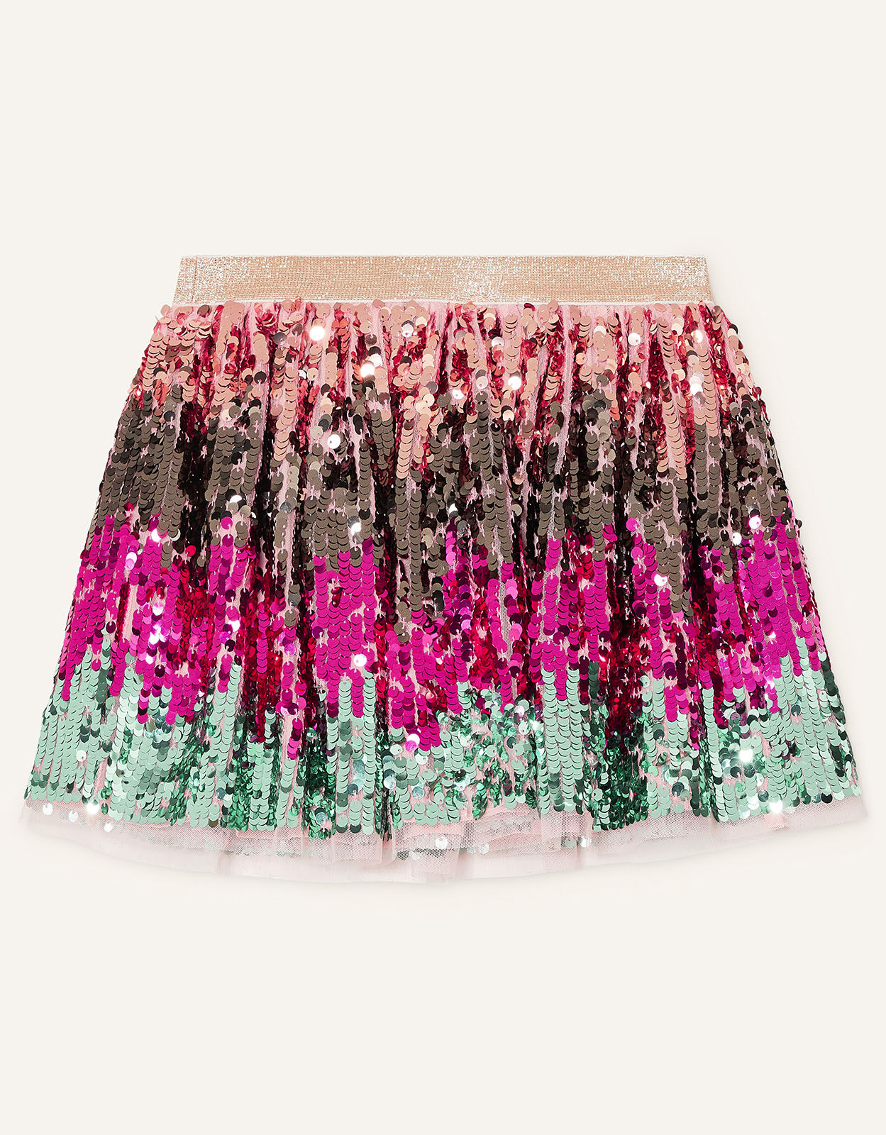 Sequin Skirt Multi Girls Skirts Monsoon ROI