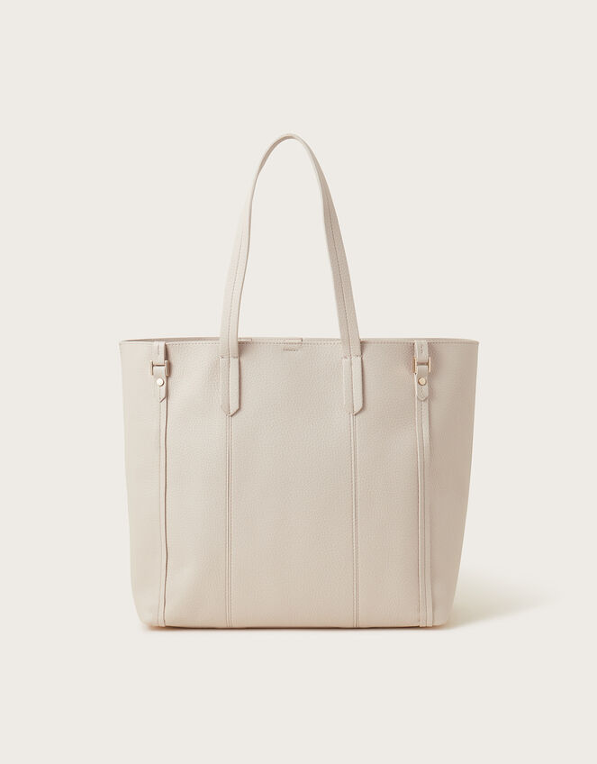 Work Tote Bag, Ivory (IVORY), large