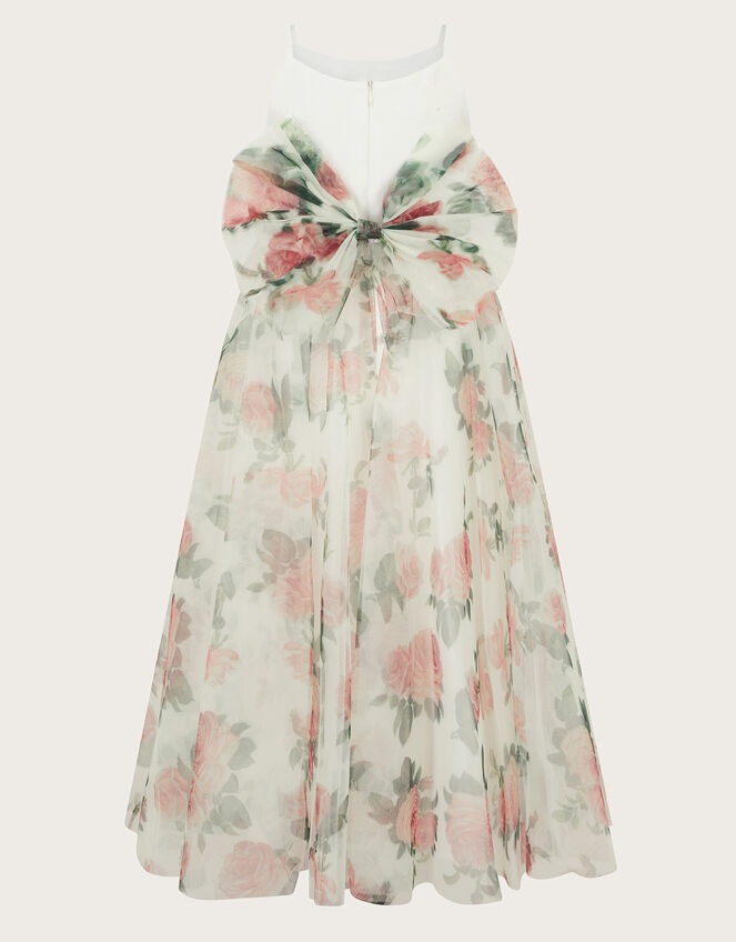 Alice Rose Print Maxi Dress, Ivory (IVORY), large
