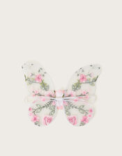 Floral Embroidered Butterfly Wings, , large