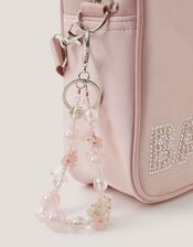 Flower Bead Bag Charm, , large