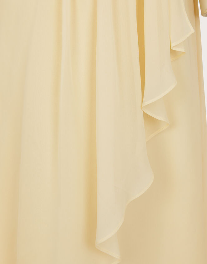 Indi Tie-Back Prom Dress, Yellow (LEMON), large