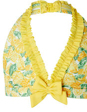Layla Lemon Bikini Set with Recycled Fabrics, Yellow (YELLOW), large