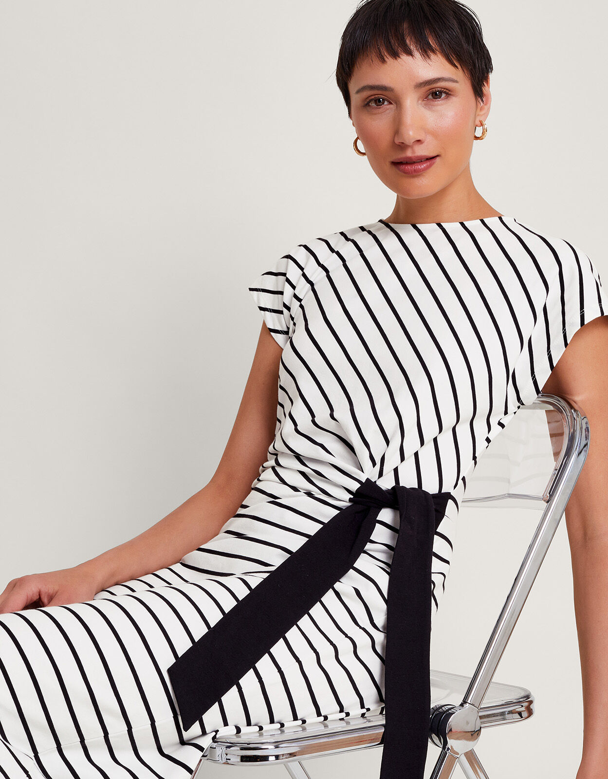 Monsoon store striped dress