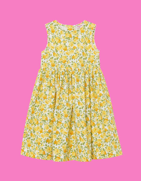 Trotters Rose Adelina Dress Yellow, Yellow (YELLOW), large