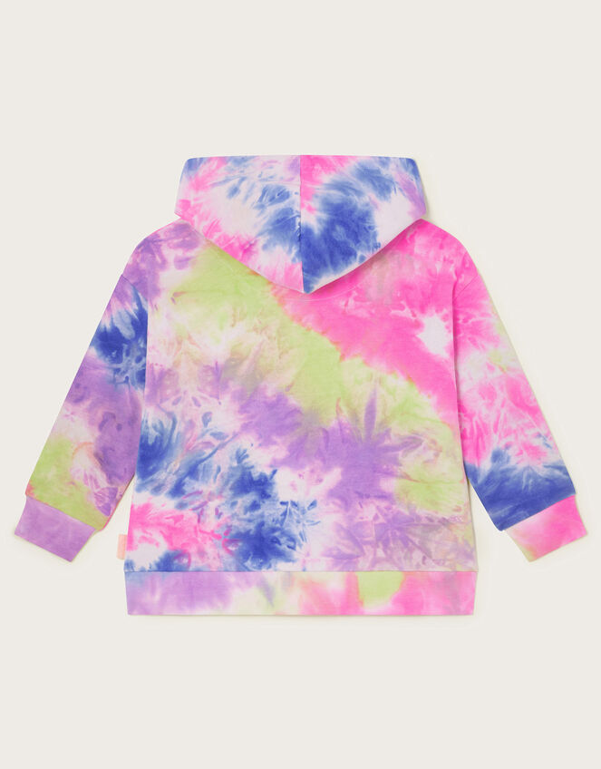Oversized Tie Dye Hoodie, Multi (MULTI), large