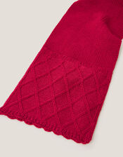 Diamond Knit Scarf, , large