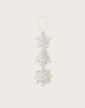 Christmas Beaded Hanging Decoration, , large