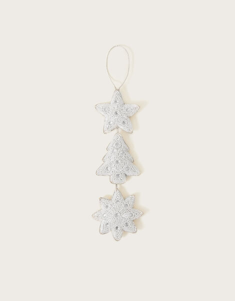 Christmas Beaded Hanging Decoration, , large
