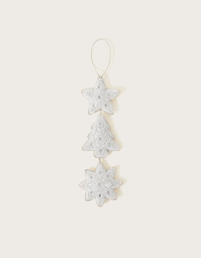 Christmas Beaded Hanging Decoration, , large