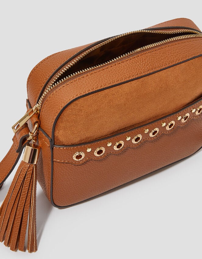 Tess Stud Cross-Body Bag, , large