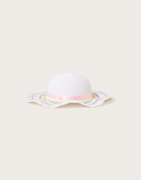 Patsy Stripe Floppy Hat, Multi (MULTI), large