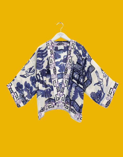One Hundred Stars Willow Kimono, , large