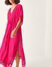 Cali Crochet Cover Up, Pink (PINK), large